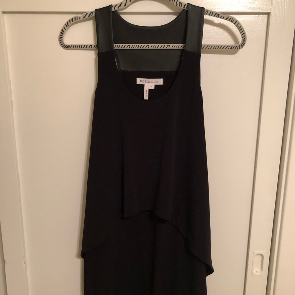 Bcbgeneration black tiered dress